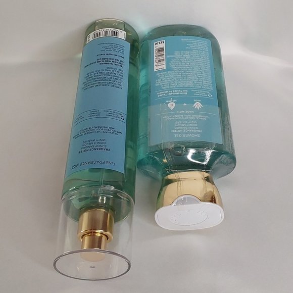 BATH & BODY WORKS 'RAINBOW WAVES' 2-PIECE BODY MIST, WASH SET 'DISCO EDITION' - Picture 12 of 14